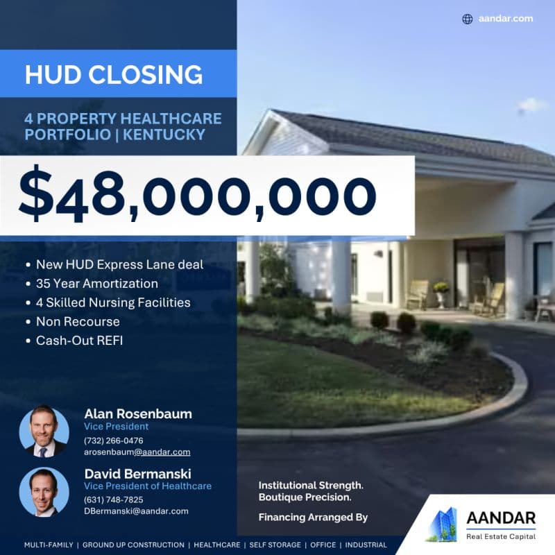 Hud Healthcare Portfolio $48,000,000